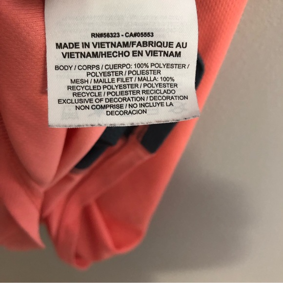 Nike Dri-Fit Orange & Gray Racerback Work Out Tank, Size Small - Picture 10 of 11